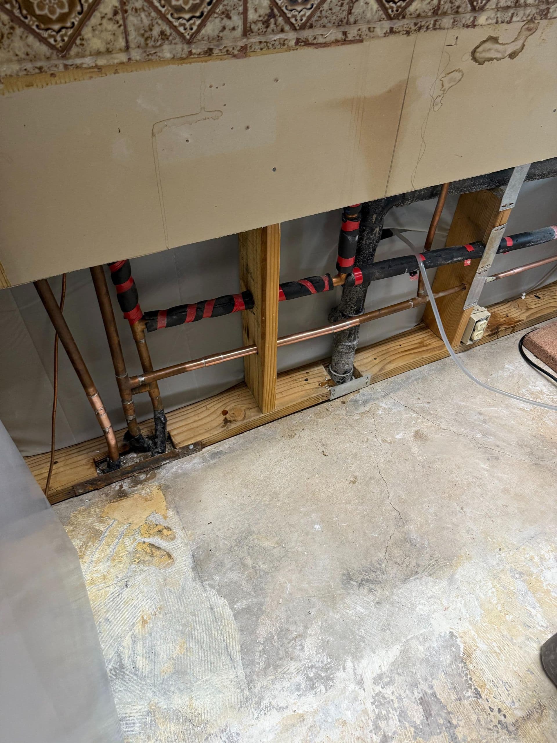 Plumbing work example 27